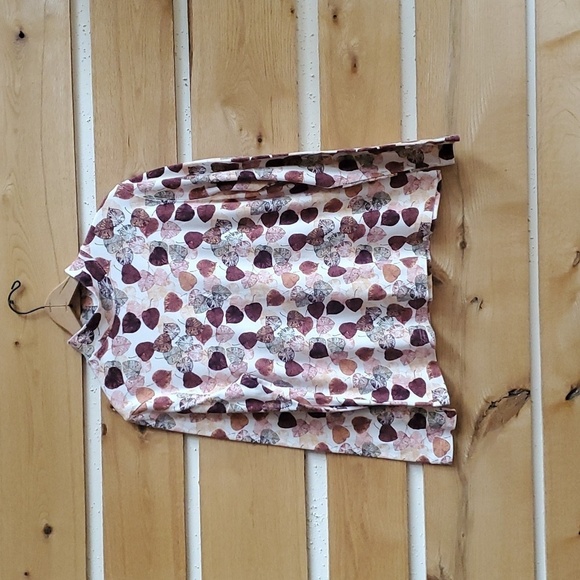 Croft & Barrow Bundle of 2 Mock Neck Fall Graphics Long Slv Sz. PL Tops - Picture 8 of 14